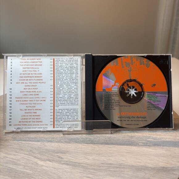 The Outnumbered – Surveying the Damage CD 1997 Parasol Records - Picture 3 of 5